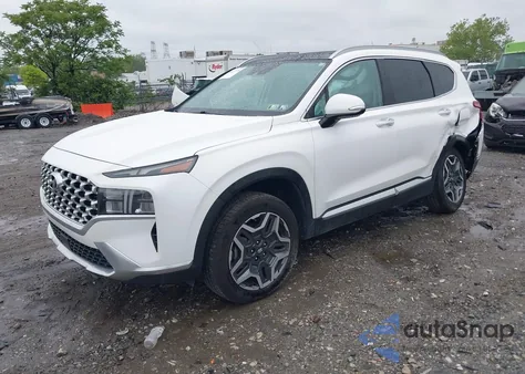 2021 Hyundai Santa Fe Hybrid Sel Premium from USA, damaged, VIN KM8S3DA14MU006747